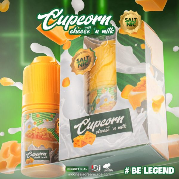 Liquid Cupcorn Cheese & Milk Saltnic 30 ML