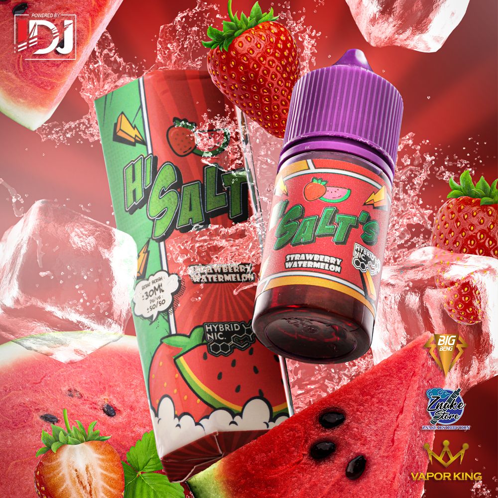Liquid HI SALT'S Strawberry Watermelon 30 ml