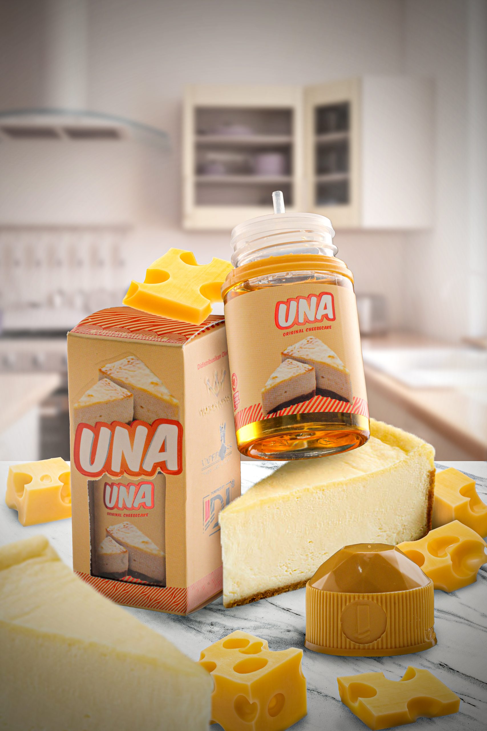 Liquid UNA Flavour Original Cheesecake 60ML
