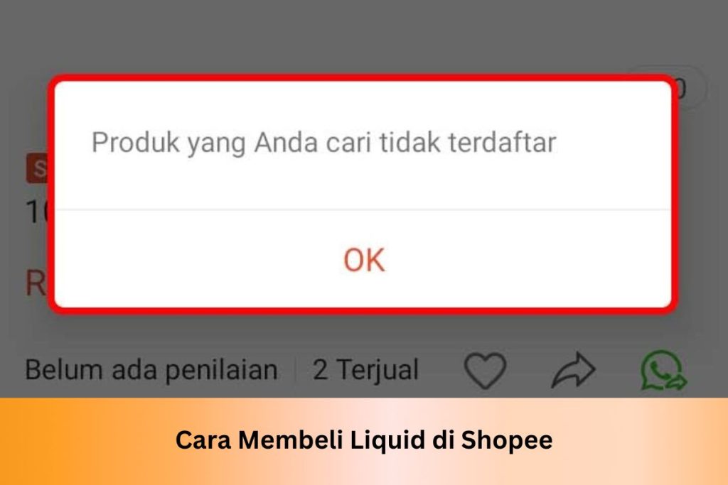 Cara Membeli Liquid di Shopee - Indonesia Dream Juice