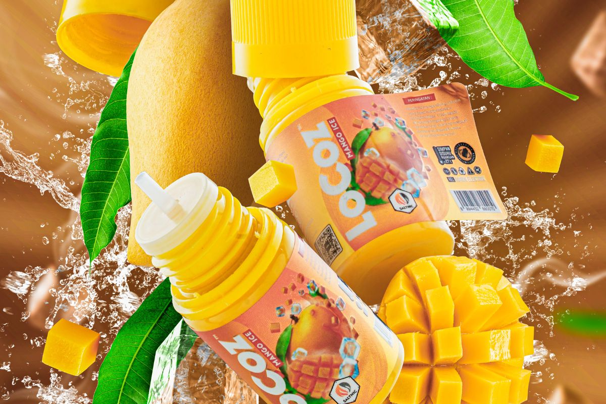 Liquid Saltnic Mangga Dingin yang Enak dan Murah: Locoz Mango Ice - Indonesia Dream Juice