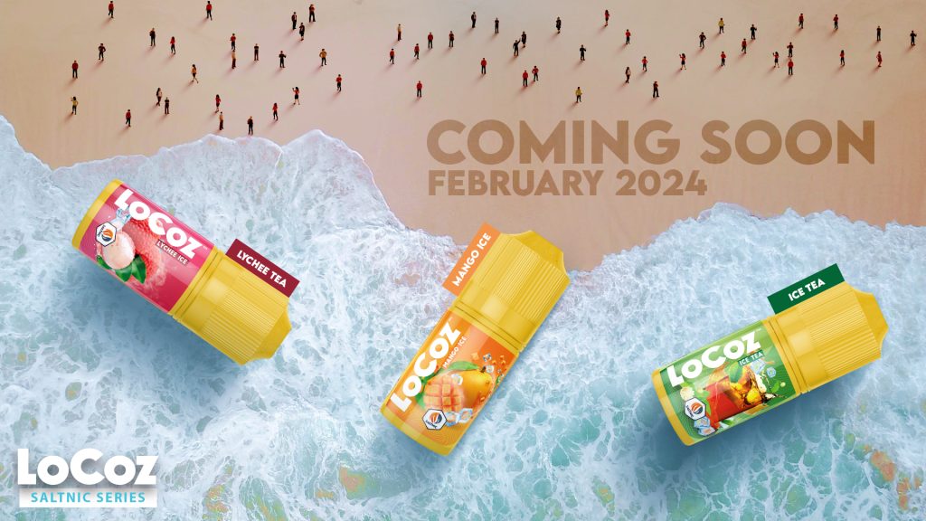 LOCOZ SALTNIC SERIES COMING SOON IN FEBRUARY 2024 - INDONESIA DREAM JUICE