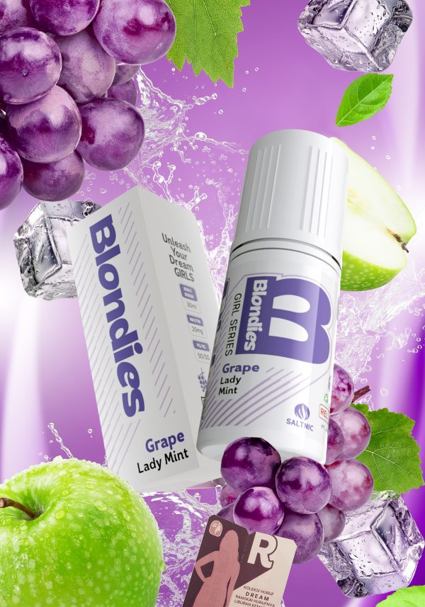 Blondies Grape Lady Mint Saltnic 30ml