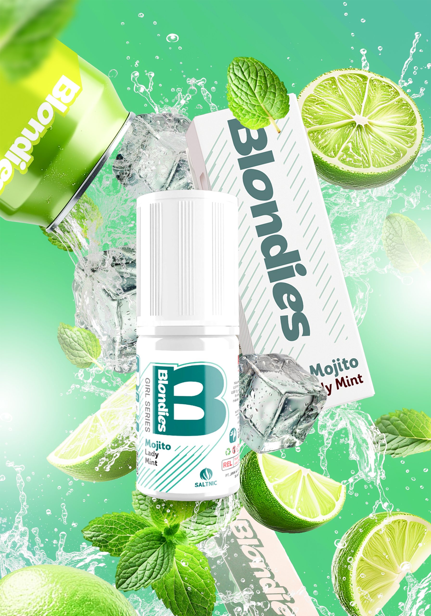 Blondies Mojito Lady Mint Saltnic 30ml