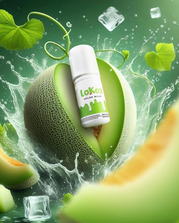 Liquid Lokoz Melon Hijau saltnic 30 ml