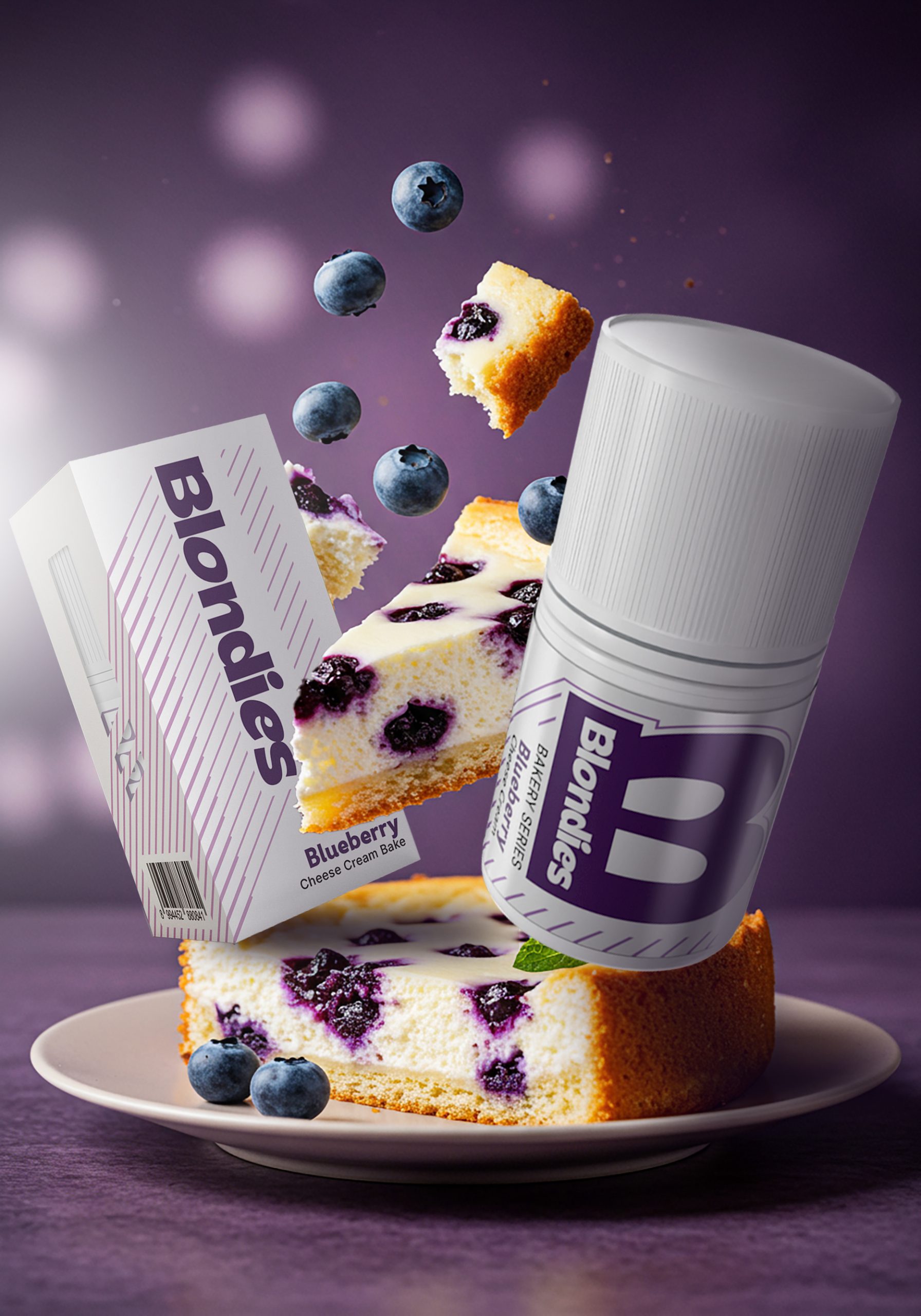 Liquid Blondies Blueberry Cheese Cream Bake 60 ml