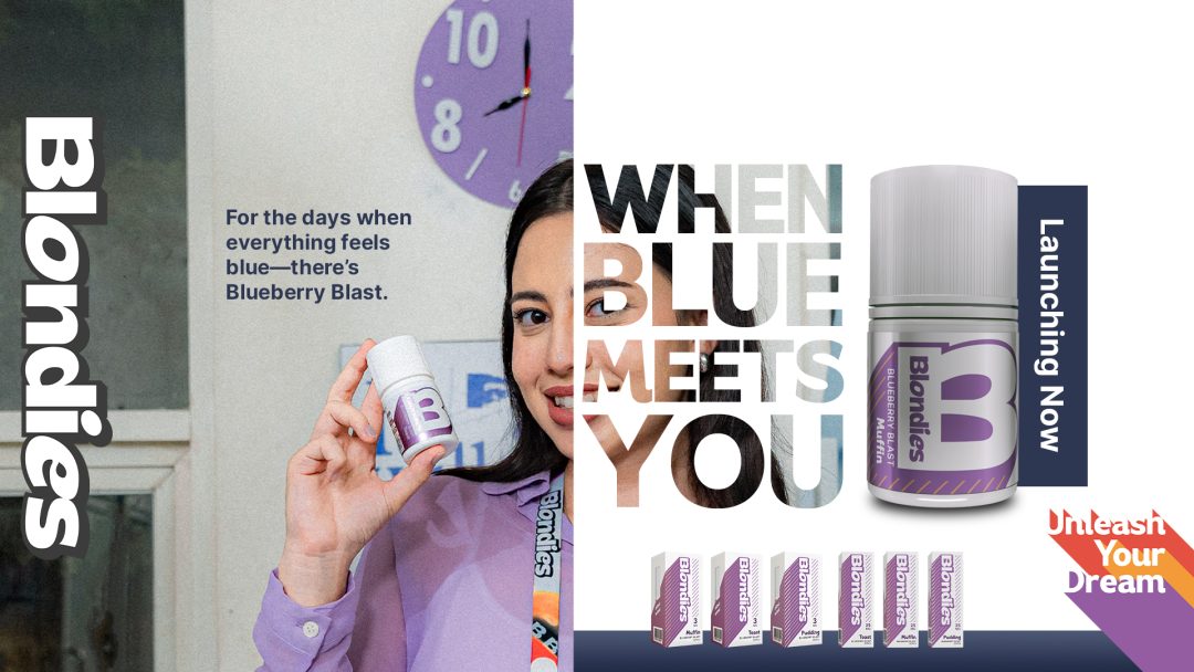 Blondies blueberry blast