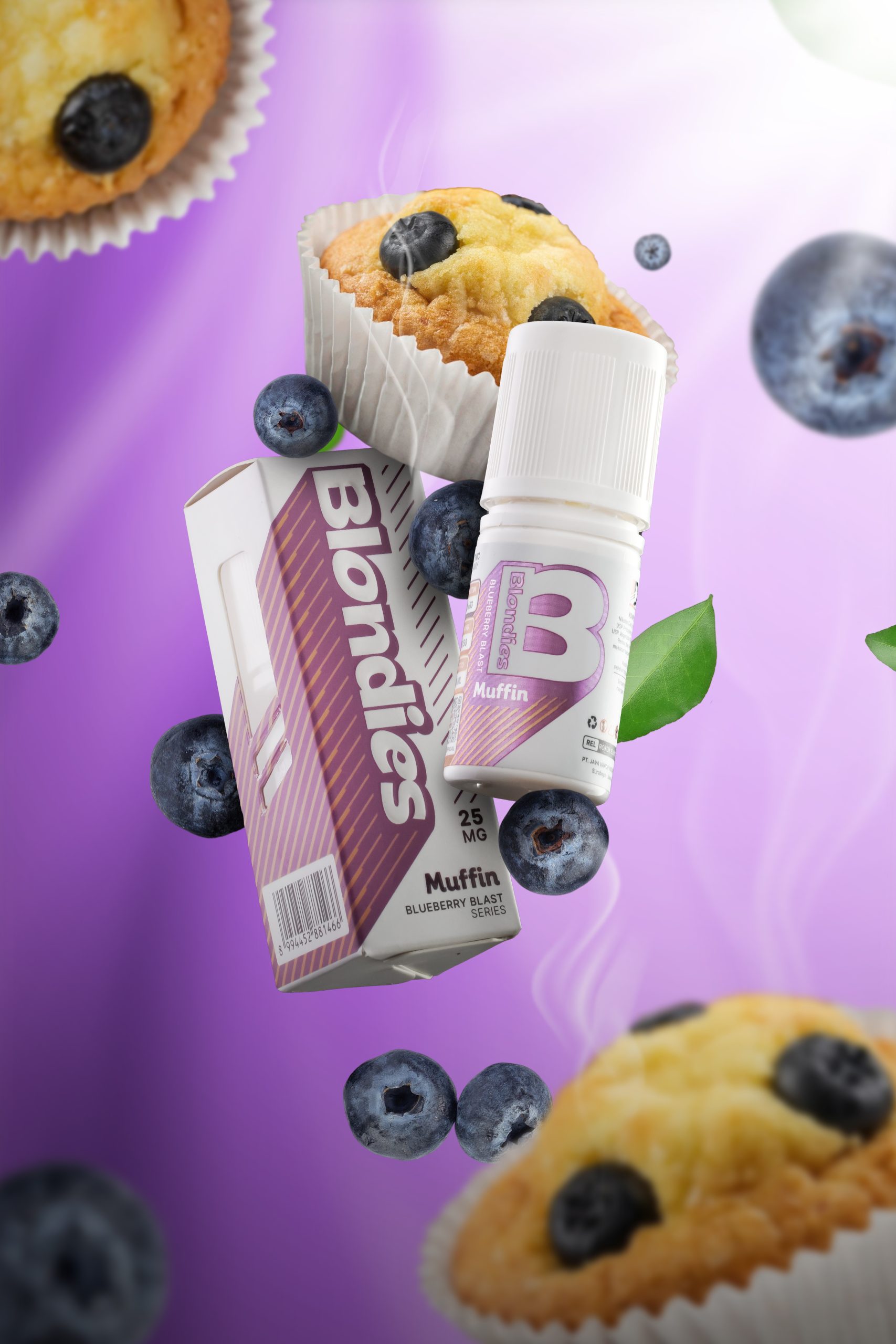 Blondies Blueberry Blast Muffin Saltnic 30ml