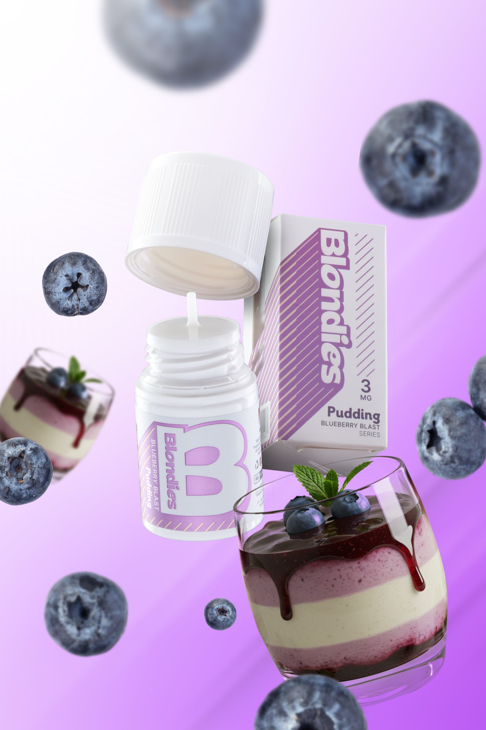 Blondies Blueberry Blast Pudding 60ml