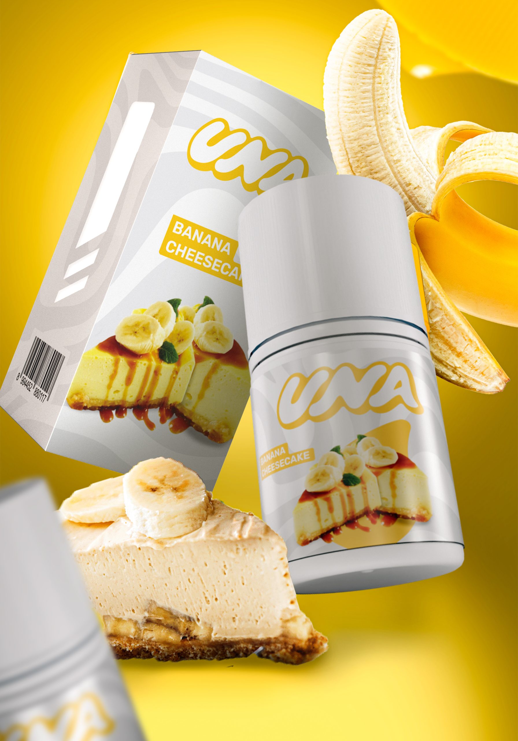 Una Banana Cheese Cake Freebase