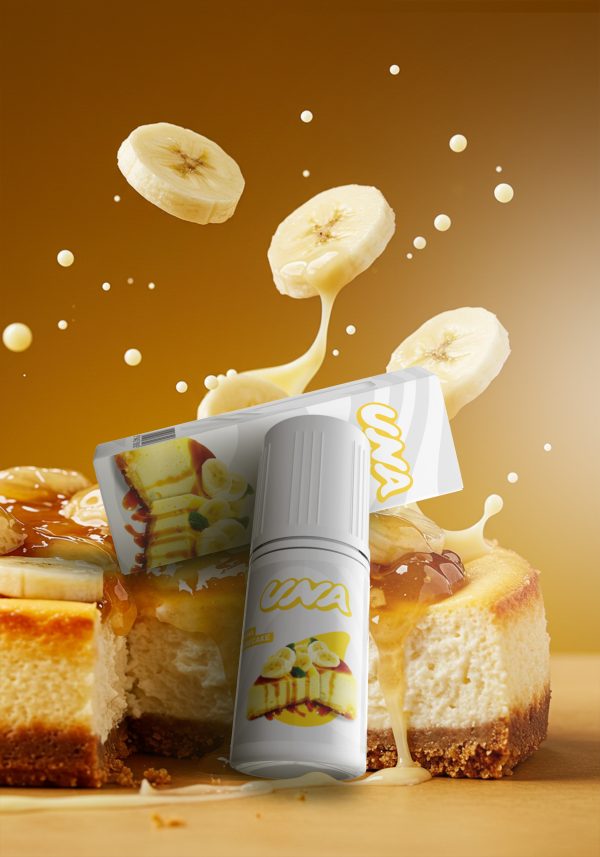 Liquid UNA Banana Cheesecake Saltnic 30ml