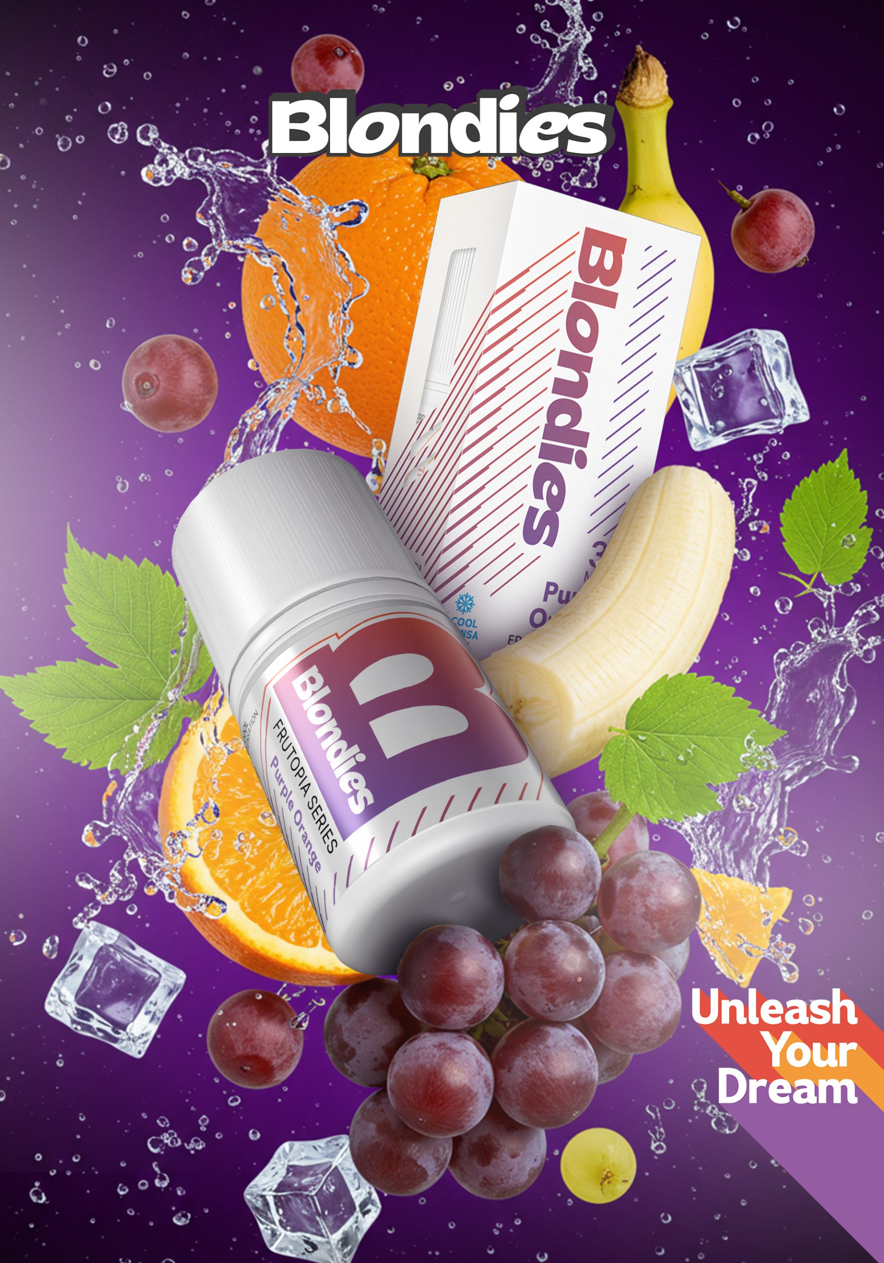 Liquid Blondies Purple Orange Creamsicle 60 ml